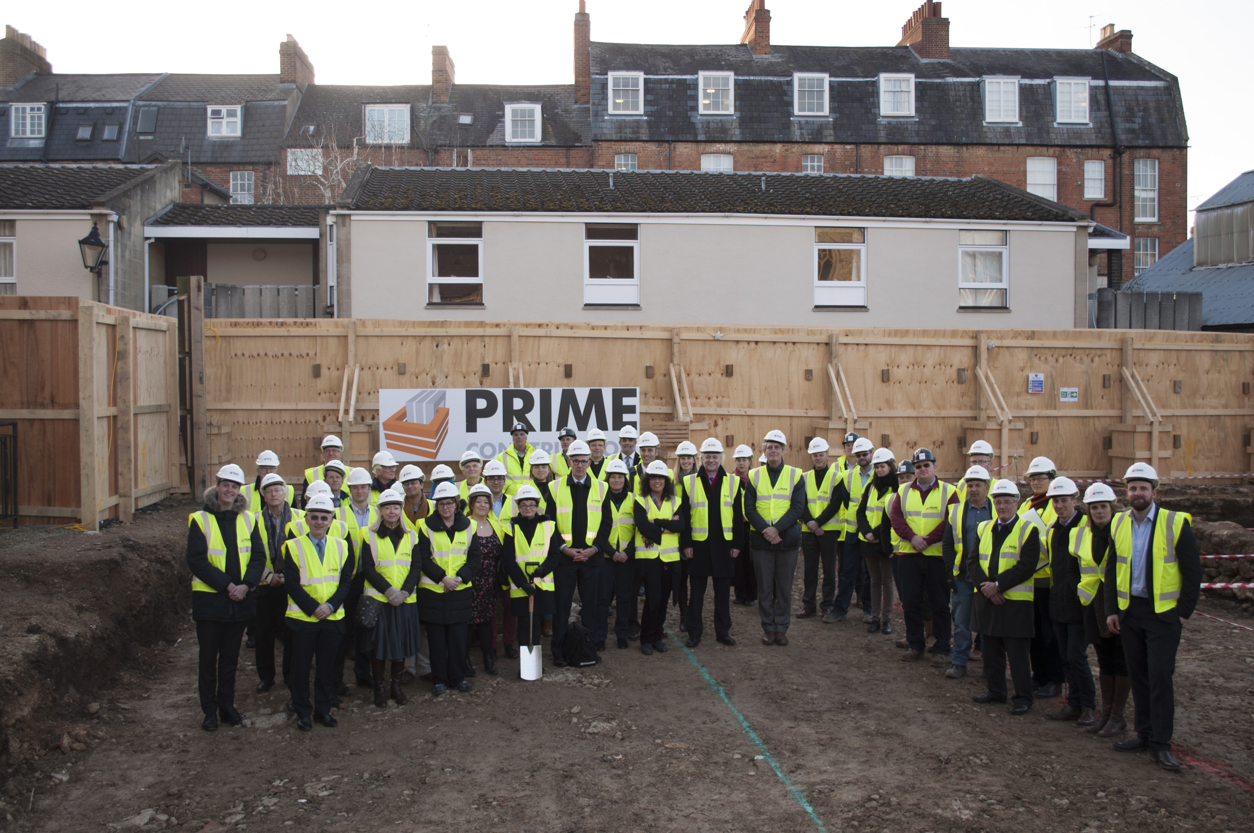 West Quad Groundbreaking St Cross College