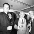 Fr Jonathan Baker (Principal of Pusey House), Fr William Davage (Custodian of the Library, Pusey House), David Browning (Fellow), Andrew S. Goudie (Master)