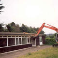 The Demolition of the Wooden Hut 1995