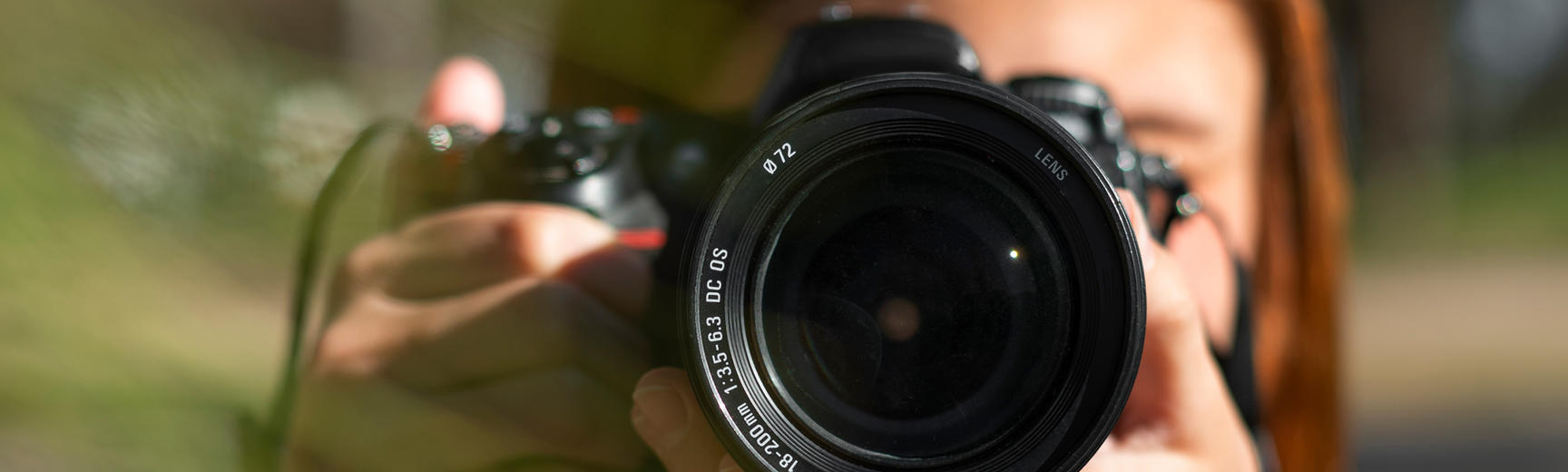 Women using DSLR Camera