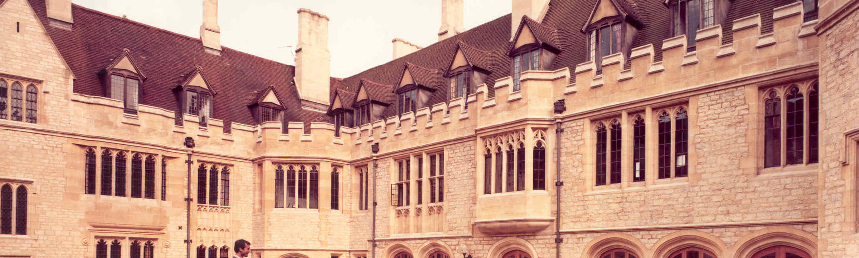 vintage photo of St Cross when it first moved to St Giles'
