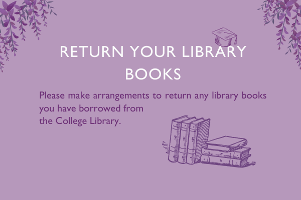 'Return Your Library books' poster