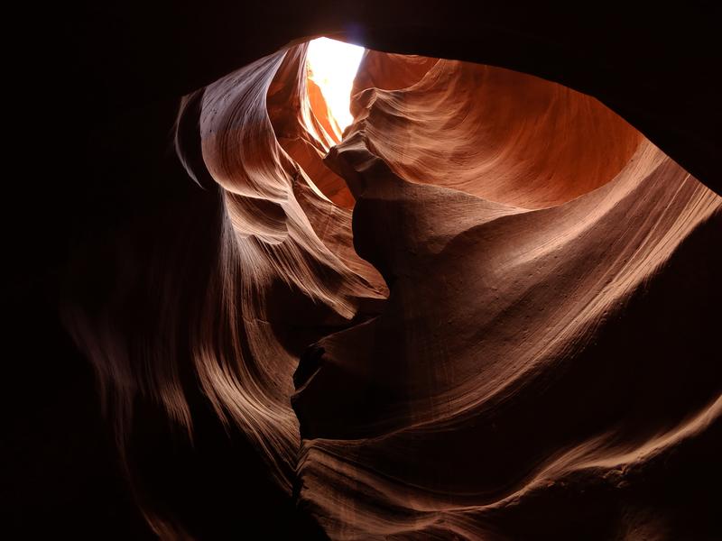 deep in the antilope canyon az usa  credit faissal sharif