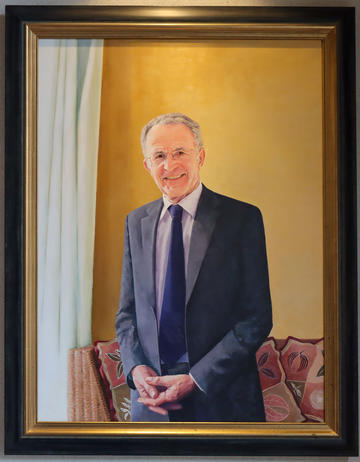 Andrew Goudie Full Portrait in Hall