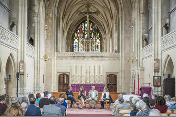 The Climate Change panel at the 60th Anniversary closing celebrations